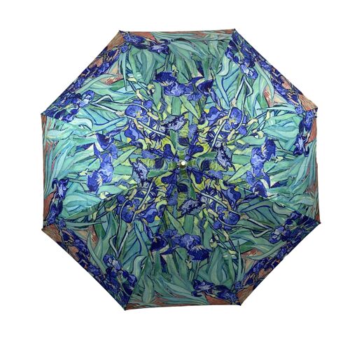 Storm King Classic Van Gogh Irises Walking Stick Umbrella - SKCAIR