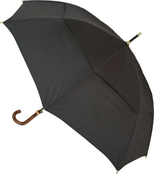 Storm King Classic 120 black gents umbrella by Soake - SKCL120B