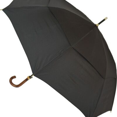 Storm King Classic 120 black gents umbrella by Soake - SKCL120B
