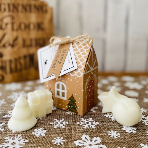 Gingerbread House Wax Melts - Spiced Oranges