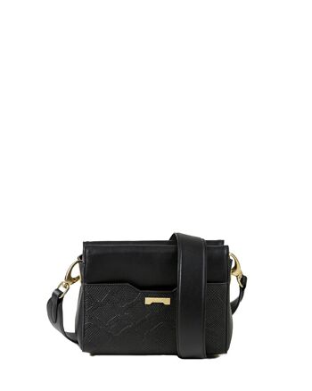 Pochette Python Noir 1