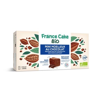 Mini chocolate brownie - France Cake Bio