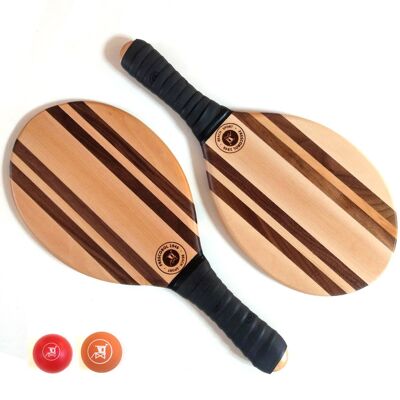 Frescobol Black Beach Racket Set