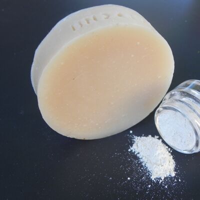 Bubble nature donkey milk shaving soap