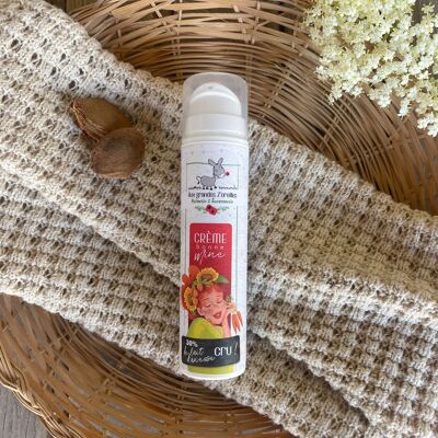 Crema facial bonita ecológica con leche de burra