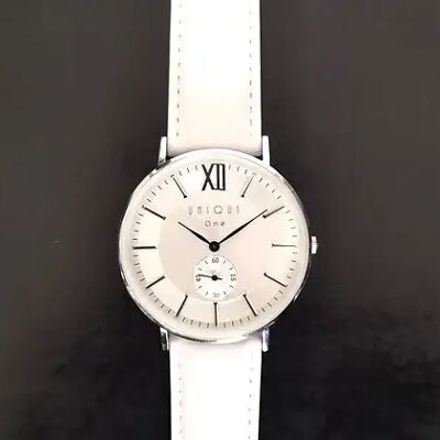 Neue One White Uhr