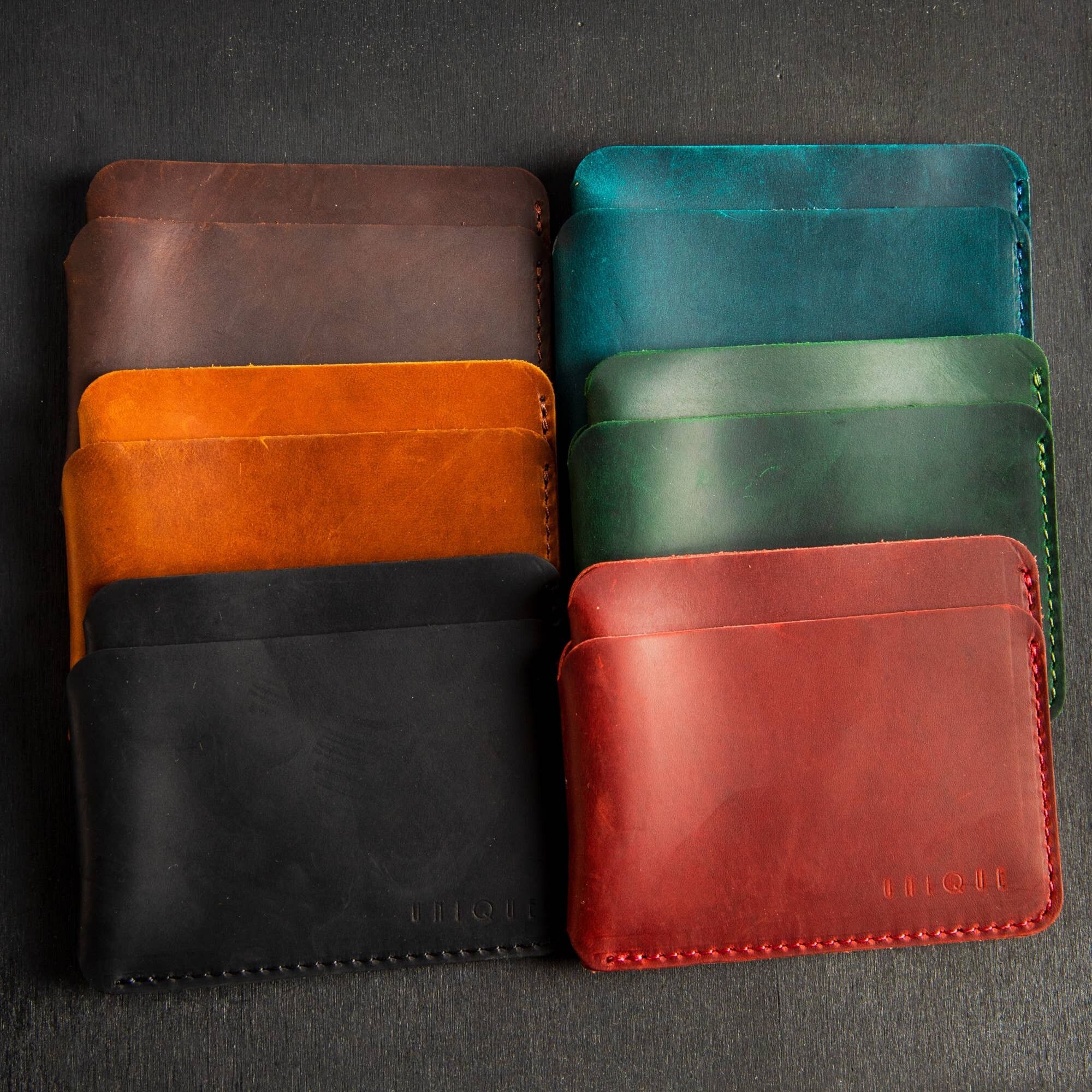 Porte-cartes "Slim" en cuir