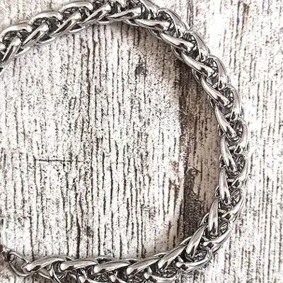 Braid steel bracelet