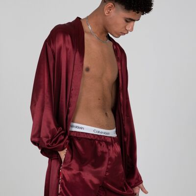 Men’s Satin Shorts Emerald