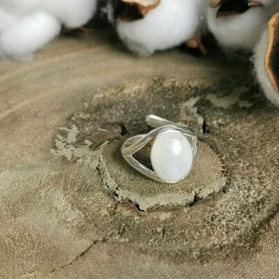 ANAÏS moonstone ring