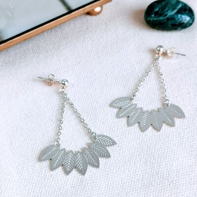 Silver EVE earrings