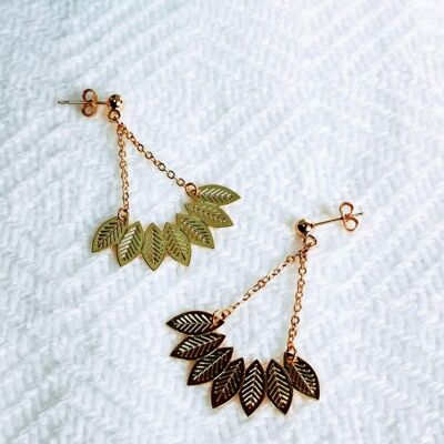 Golden EVE earrings