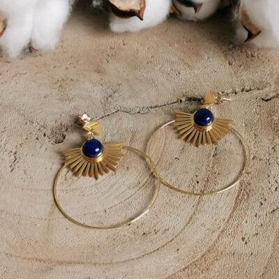 GLORIA lapis lazuli earrings