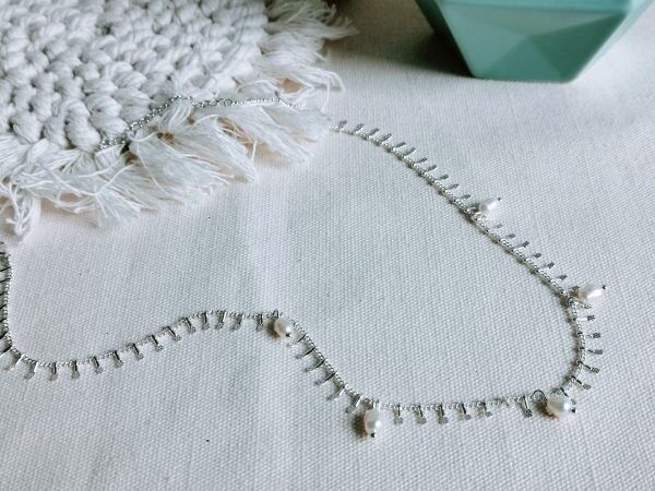 APPOLINE silver necklace