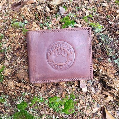 Herren Ledergeldbörse - Vintage Wallet - Havana