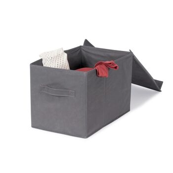 Boite de rangement avec couvercle, 25 x 20 x H.40 cm, RAN9737 2