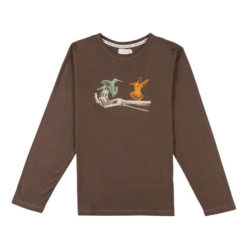 Organic cotton shirt man pokoj cocoa fair trade product