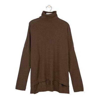 Organic cotton jersey racha cocoa fair trade product