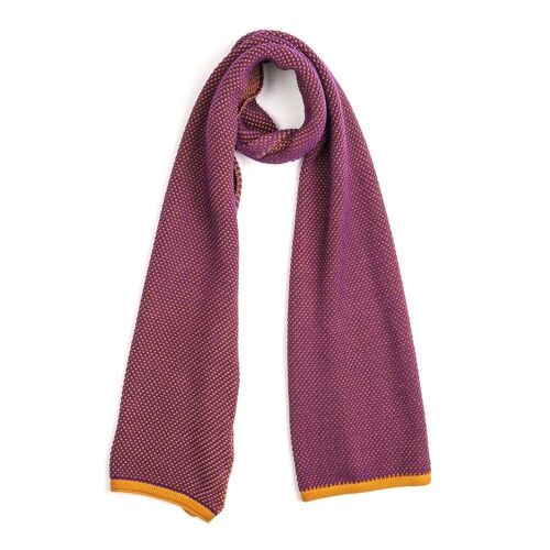 ORGANIC COTTON SCARF ON FAIR TRADE PRODUCT curcuma bootroot