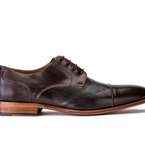 Chaussure Johannes Semelle en cuir marron