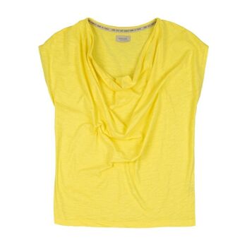 CHEMISE EN COTON BIO EGAO PRODUIT ÉQUITABLE jaune 6