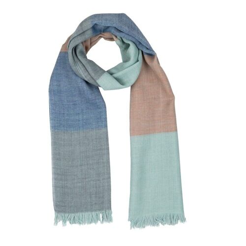 WOOL SCARF LINES FAIR TRADE PRODUCT multicolor