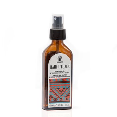 HAIR RITUALS aceite tónico capilar con ACEITE DE LAUREL PRENSADO EN FRÍO+ROMERO