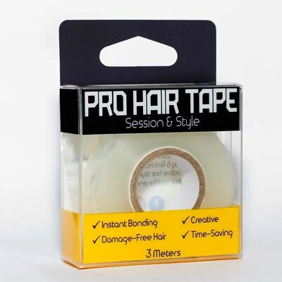 Pro Hair Tape - CLEAR/BLONDE