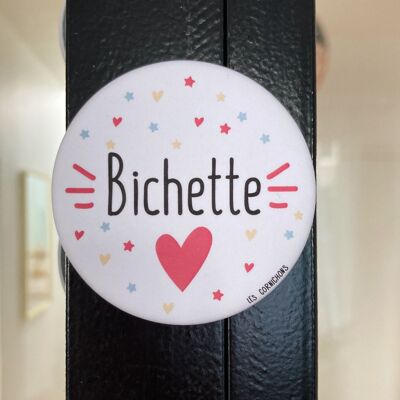 Imán abridor de botellas Bichette - regalo de apodo - hecho en Francia