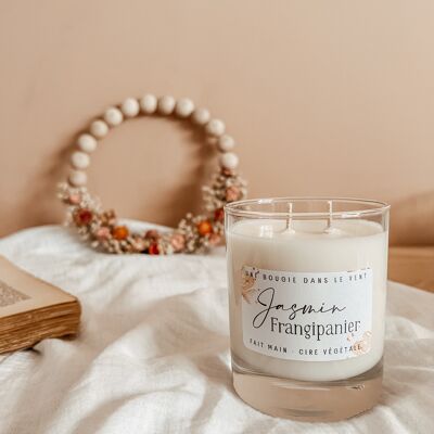 Jasmine frangipani - Large candle