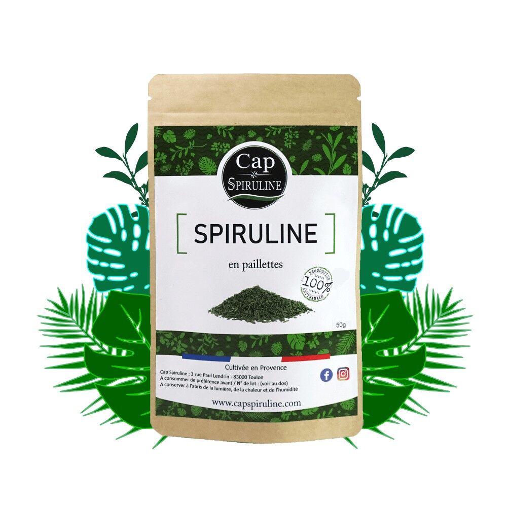 Fiocchi di Spirulina 50g