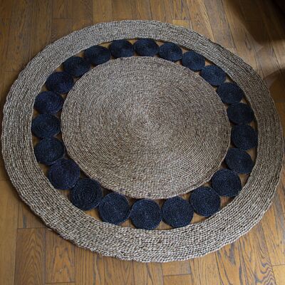 BOHEMIAN RUG IN NATURAL FIBERS