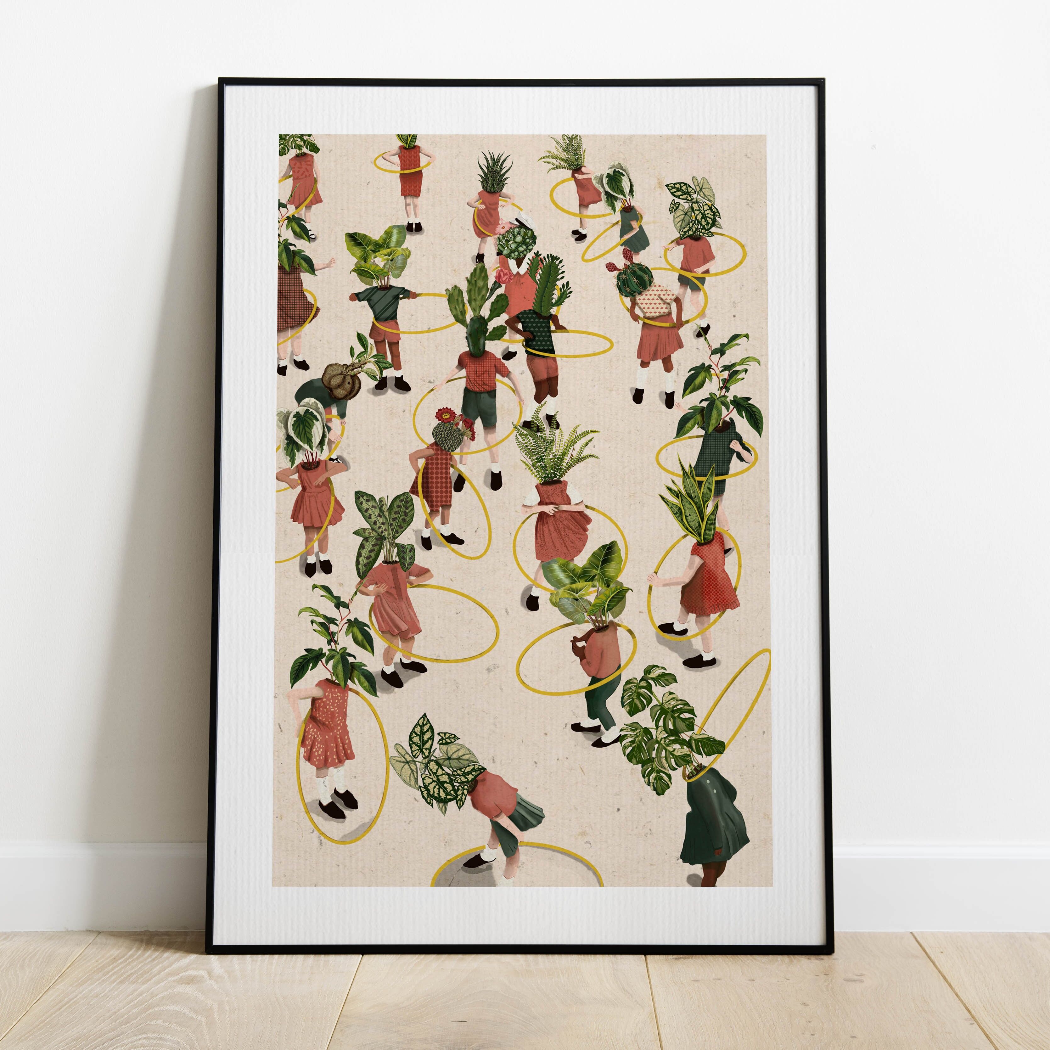 Plant poster The recess