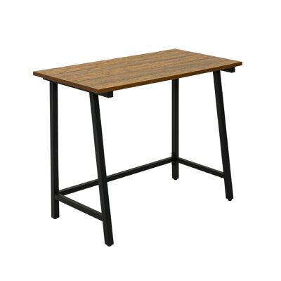 Table d'ordinateur industrielle rétro Meerveil pour bureau à domicile, type de base