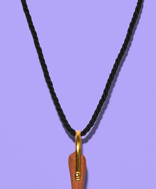 Cord Necklace - Black