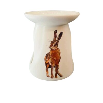 Hare' Wax Burner - Artwork by Matthew Haresnape