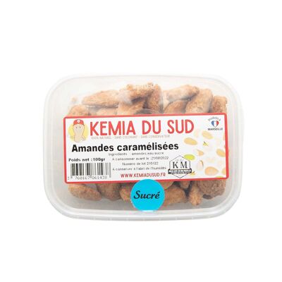 amandes caramélisées 100g