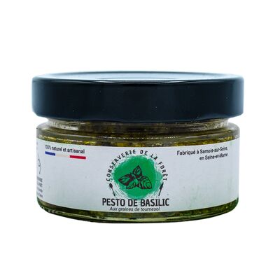 Pesto basilic graines de tournesol