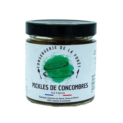 Pickles de concombres aux 4 épices