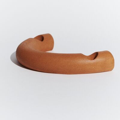 Double candlestick ‘Leucate’ Brick