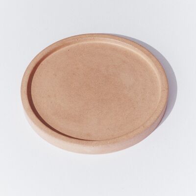 Large plate ‘Sorède’ Sienna