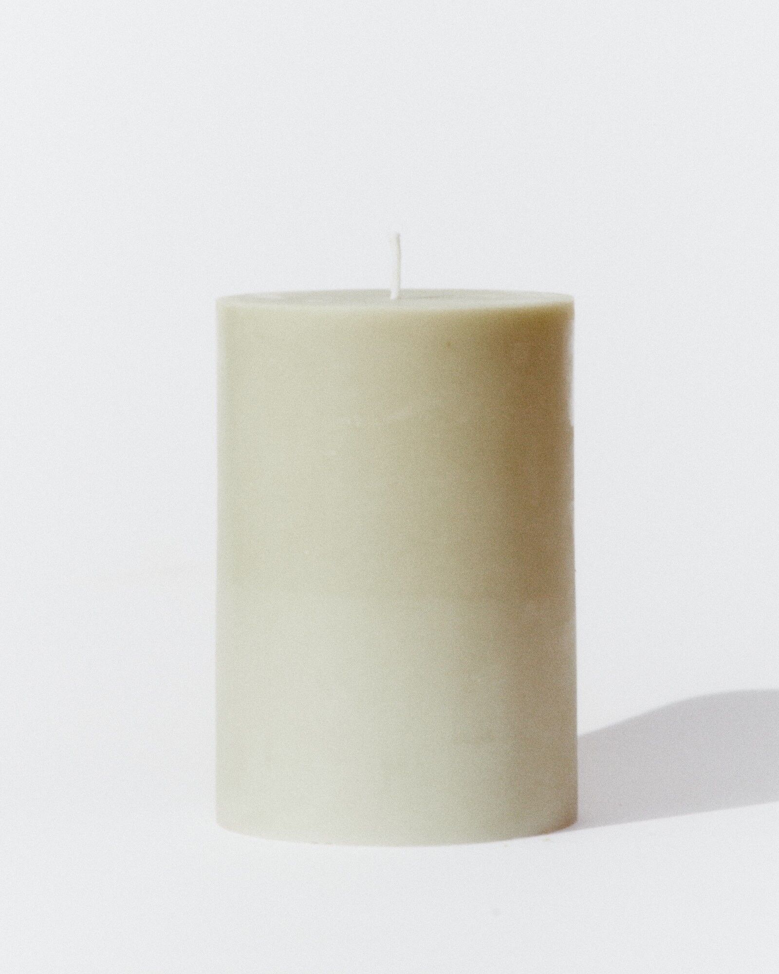 Pillar candle ‘Ortaffa’ Green water