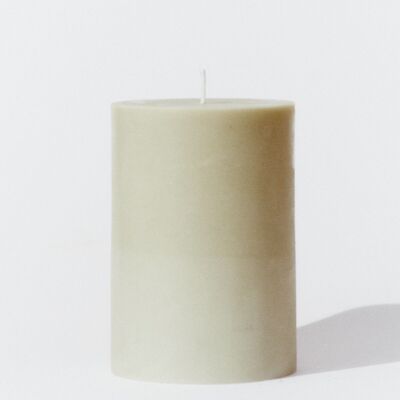 Pillar candle ‘Ortaffa’ Green water