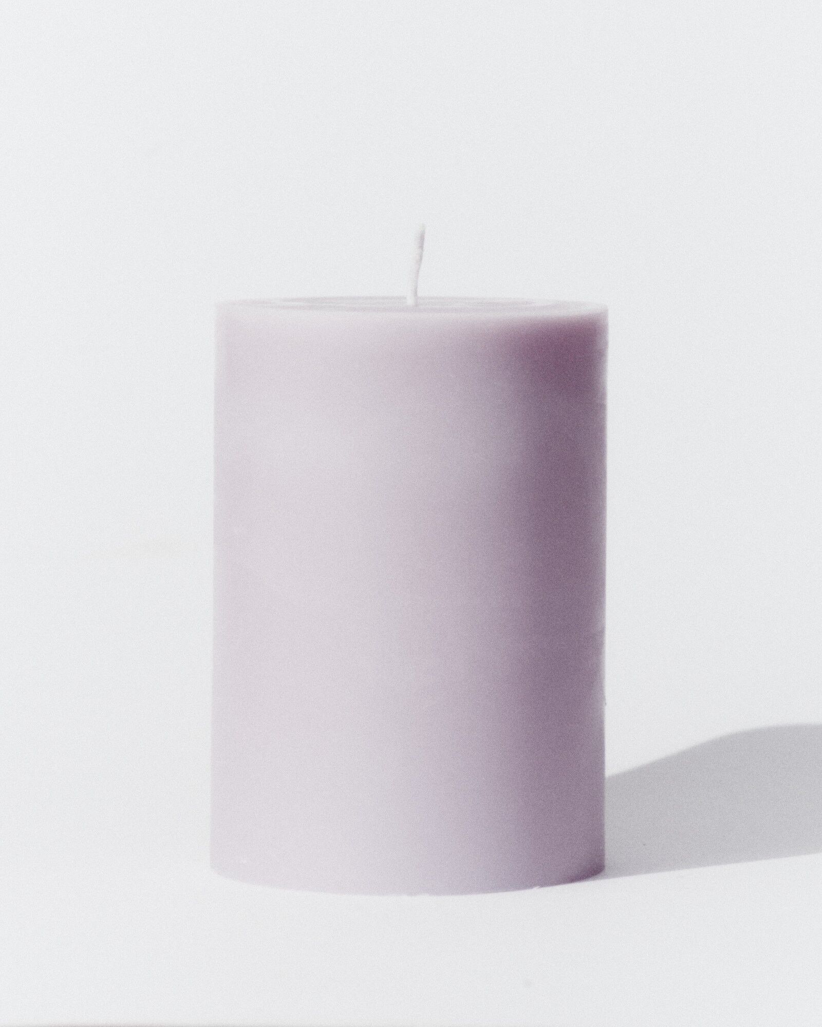 ‘Ortaffa’ Pillar Candle Lilac