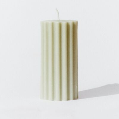 Water Green ‘Baixas’ Pillar Candle