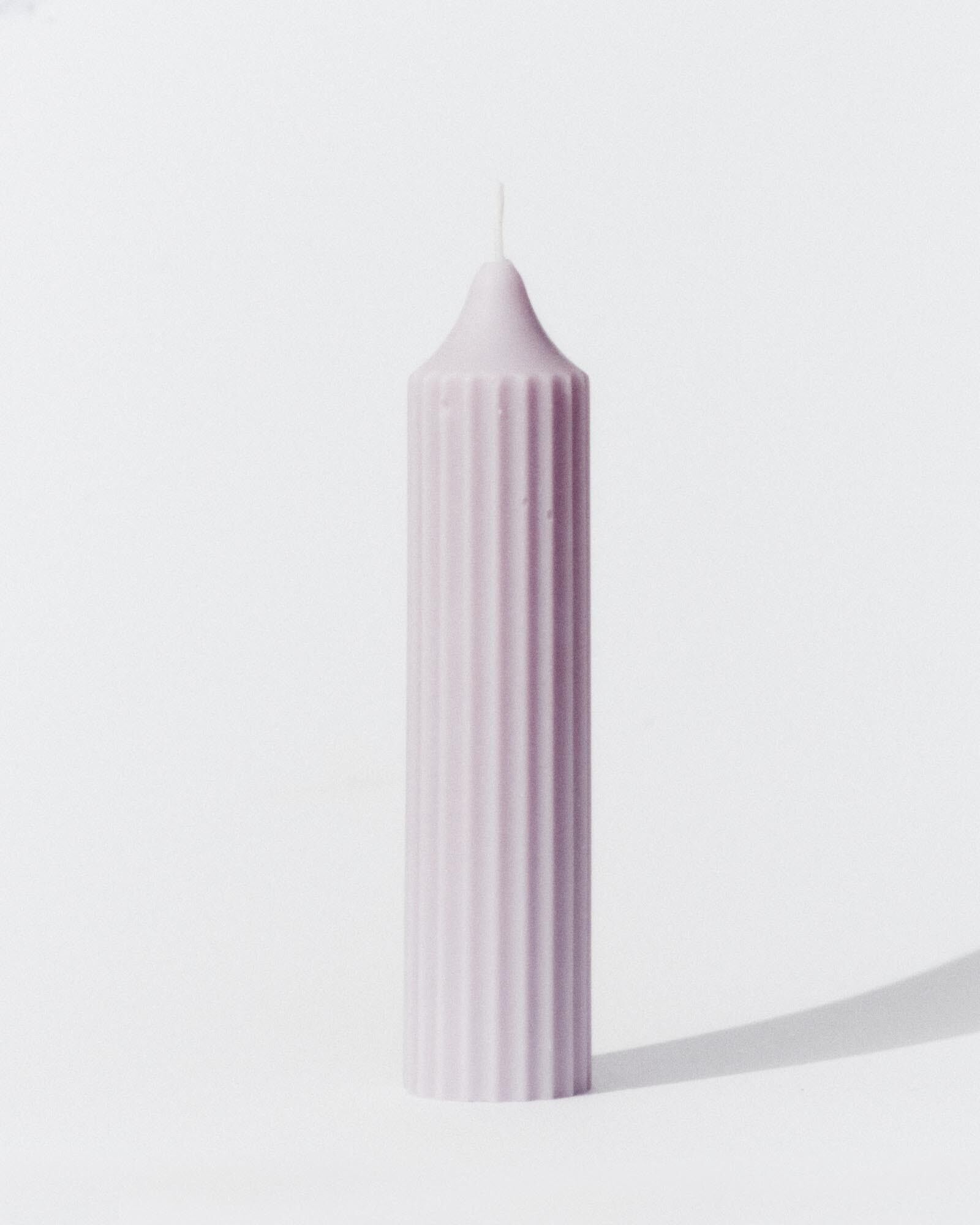 Lilac ‘Bages’ Pillar Candle