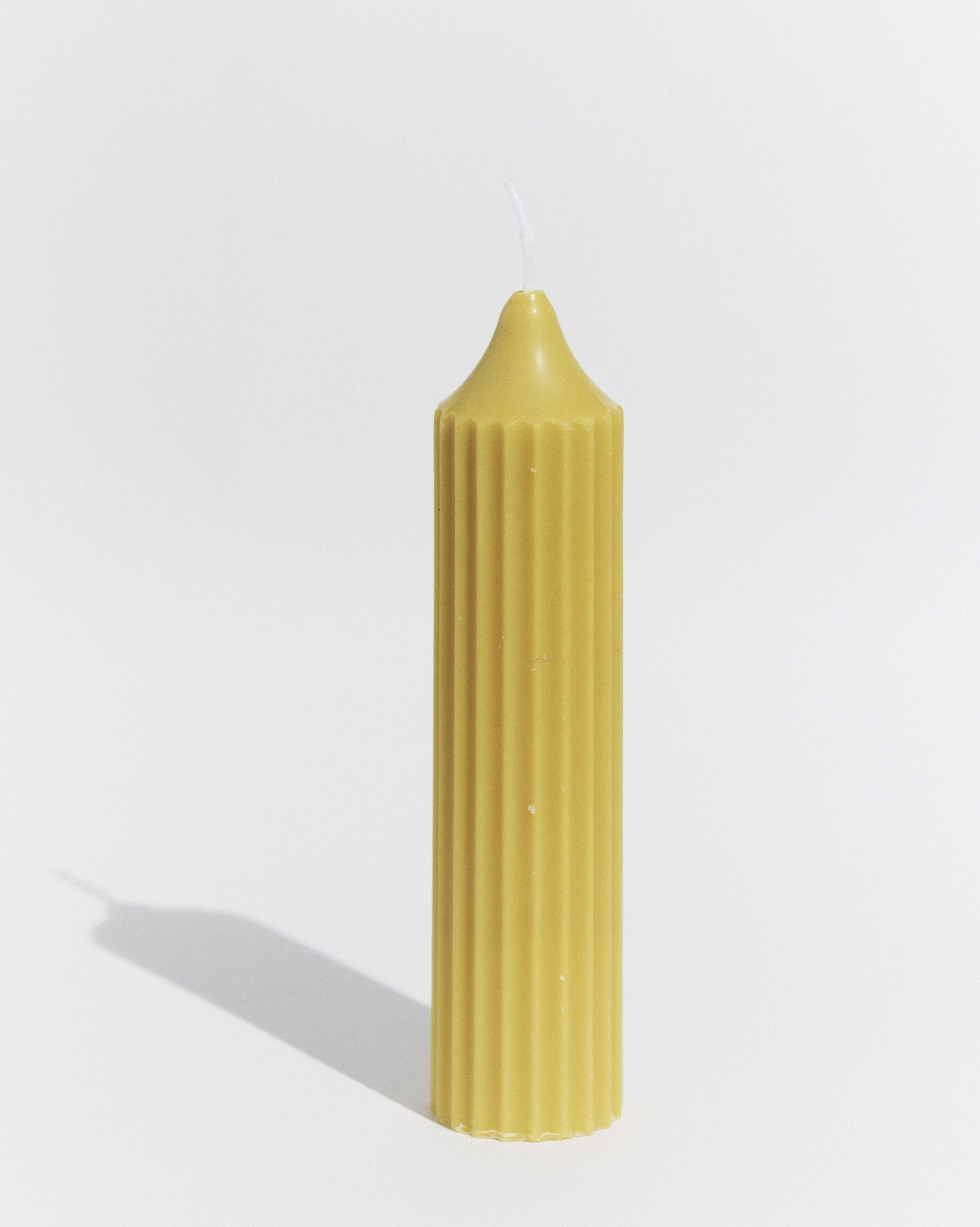 Pillar candle ‘Bages’ Mimosa