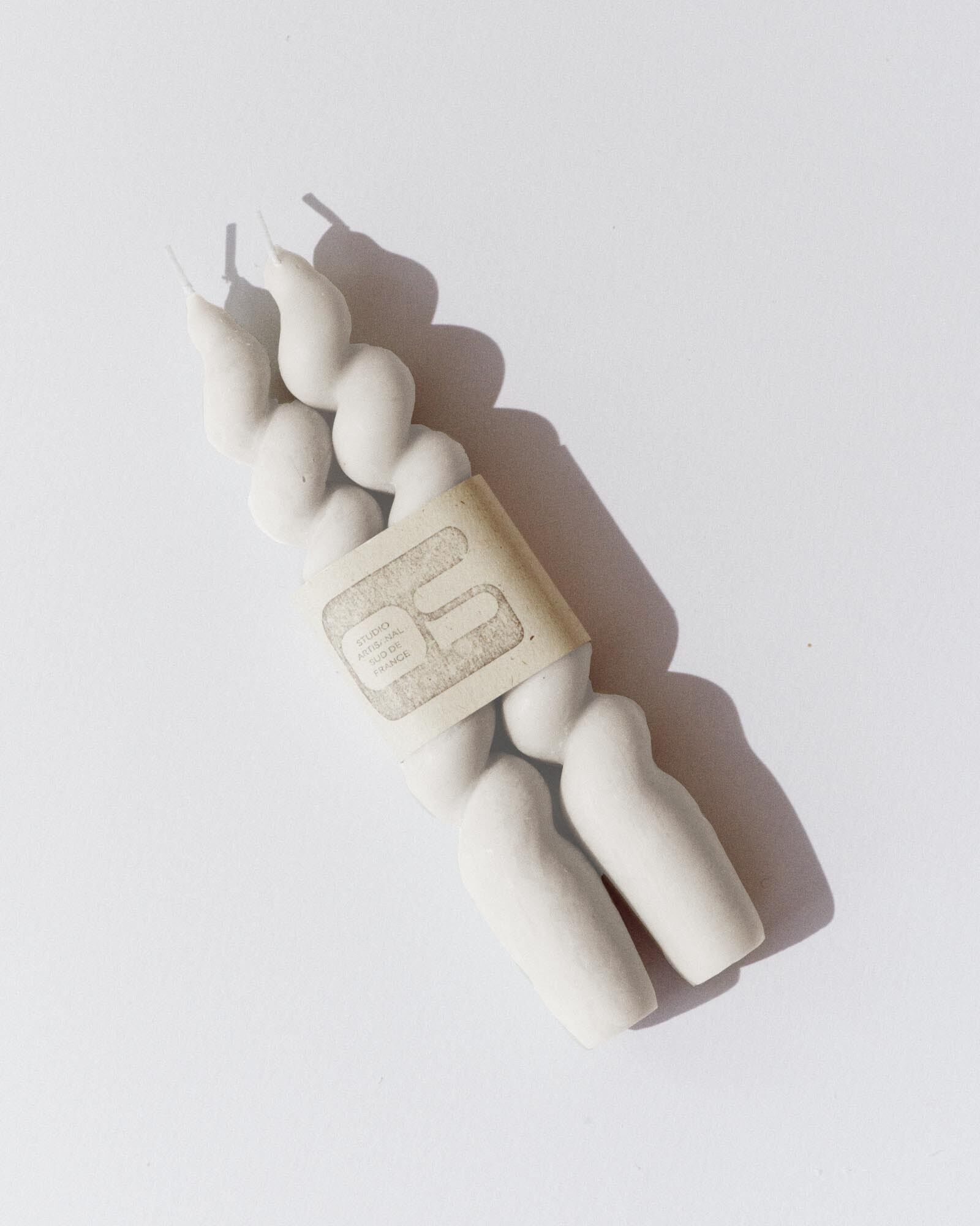 Duo of candles ‘Tresseres’ Jasmine