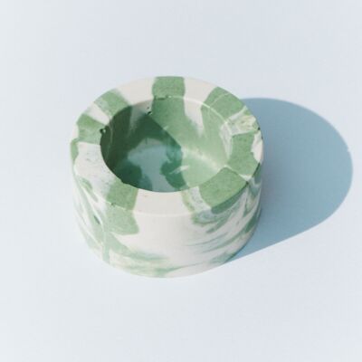 Mint Plant Pot Candle Holder