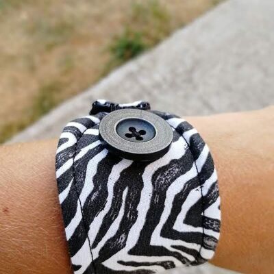 Stoffarmband ohne Abfall